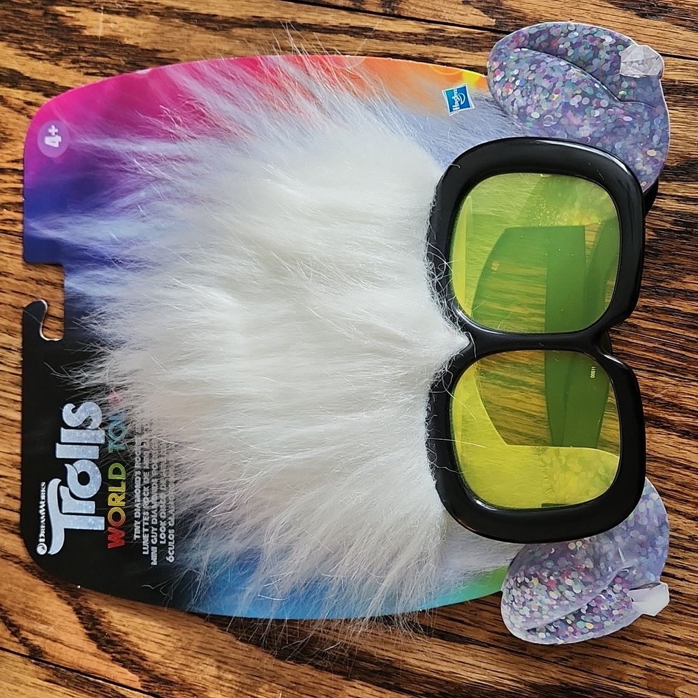 Trolls Novelty Glasses POPPY & TINY DIAMOND - Picture 4 of 5